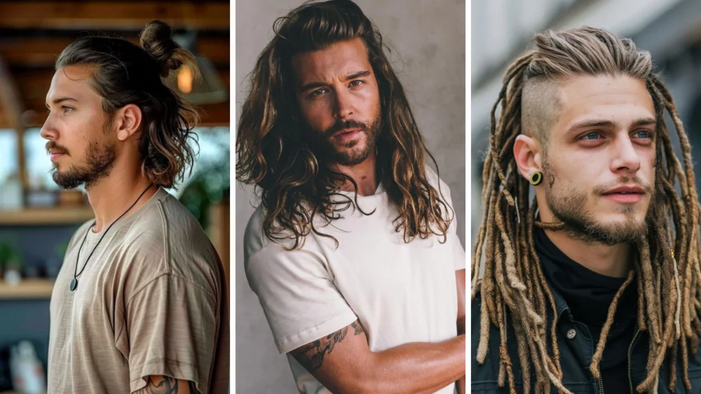 30 Stylish Long Hair Hairstyles for Men