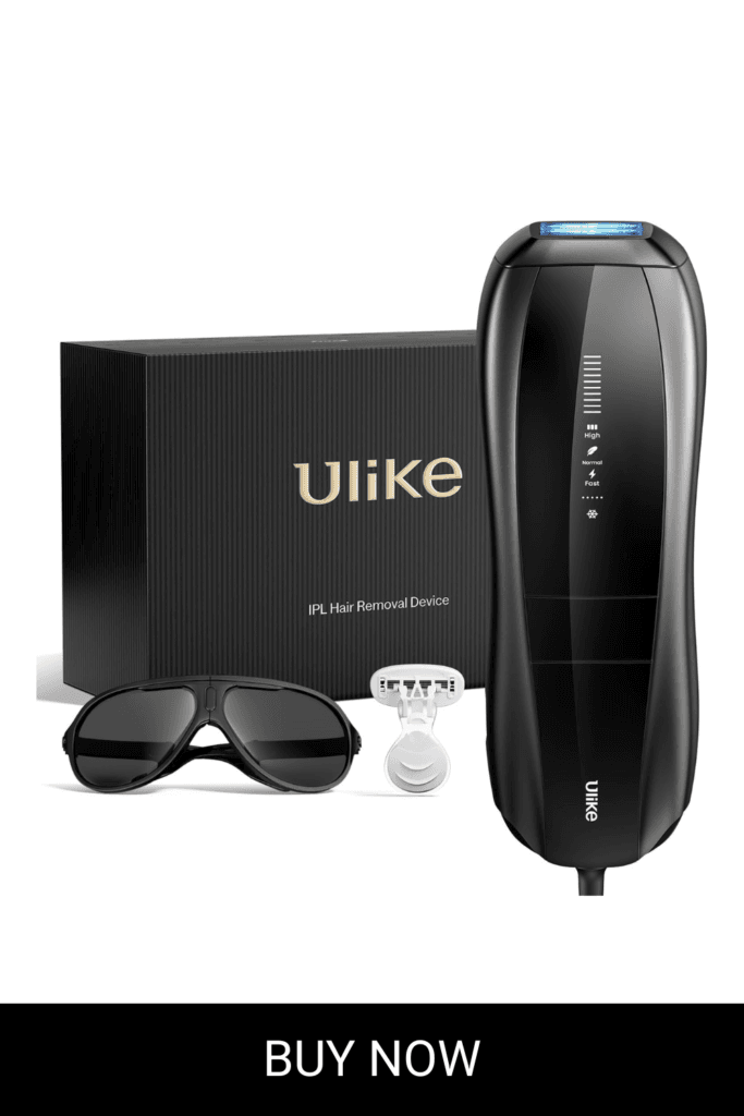 Ulike Laser Hair Removal for Men, Ulike X Plug-in IPL Hair Removal with Ice-Cooling, Dual Lights & Skin Senor for Nearly Painless & Long-Lasting Hair Removal, 3 Modes Tailored for Men’s Stubborn Hair