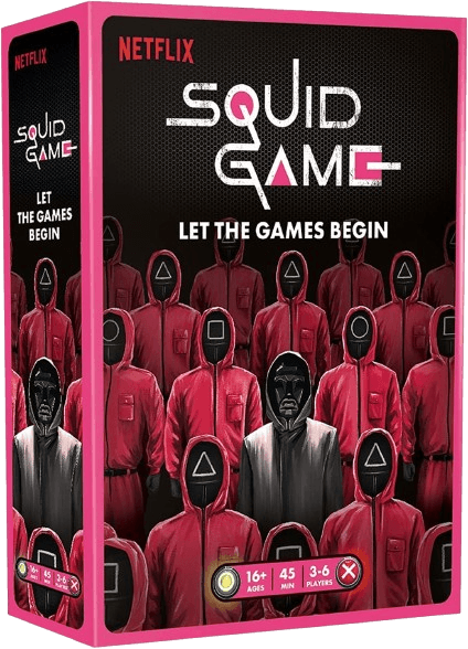 Squid Game The Board Game | Thrilling Survival Strategy Game for Adults and Teens Based on The Hit Netlix Series | Ages 16+ | 3-6 Players | Average Playtime 45 Minutes | Made by Mixlore