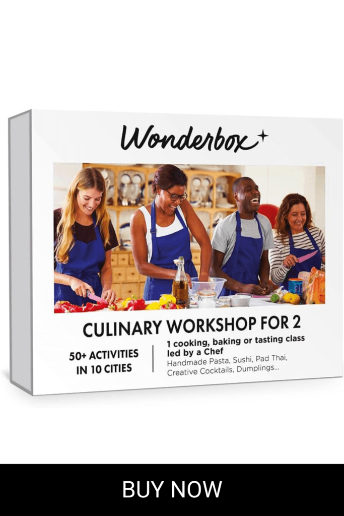 WONDERBOX – Experience Gift – Culinary Workshop - for 2 People – 1 Cooking, Baking or Tasting Class led by a Chef - Find Original Gift
