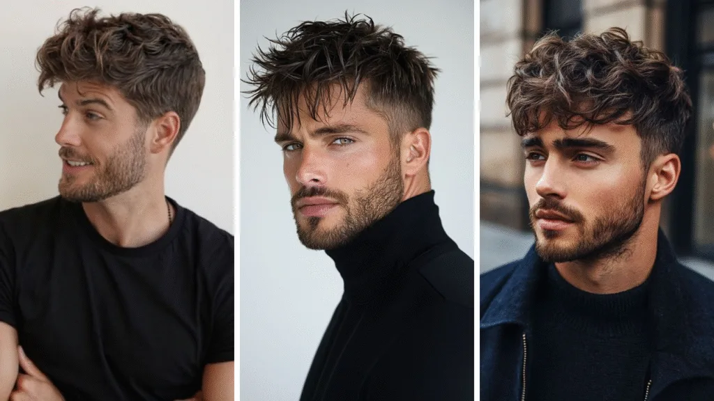 FORWARD TEXTURED WAVY HAIR Tutorial for Men