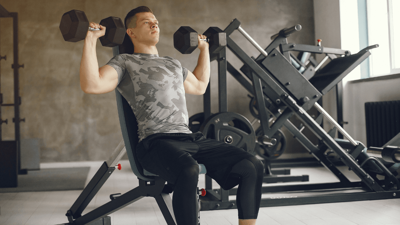 How to Seated Dumbbell Shoulder Press for Massive Delts