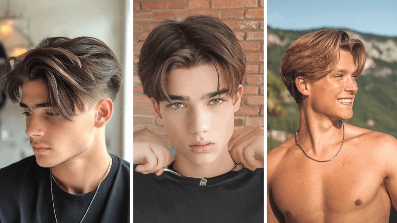 The Classic Middle Part for Men | How to Style It for a Sharp​