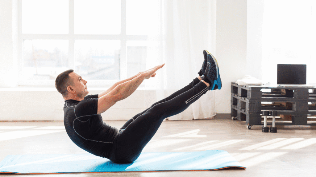 How to Do V-Ups for Strong Abs (Perfect Form & Tips)