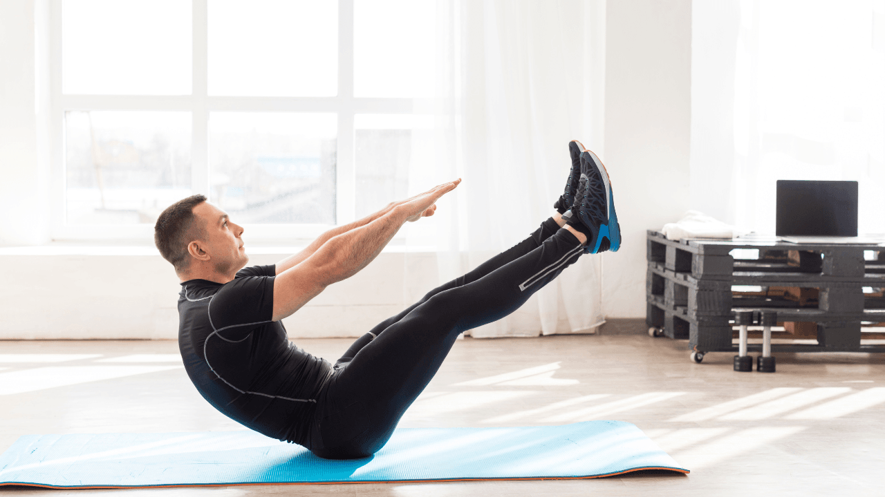 How to Do V-Ups for Strong Abs (Perfect Form & Tips)​