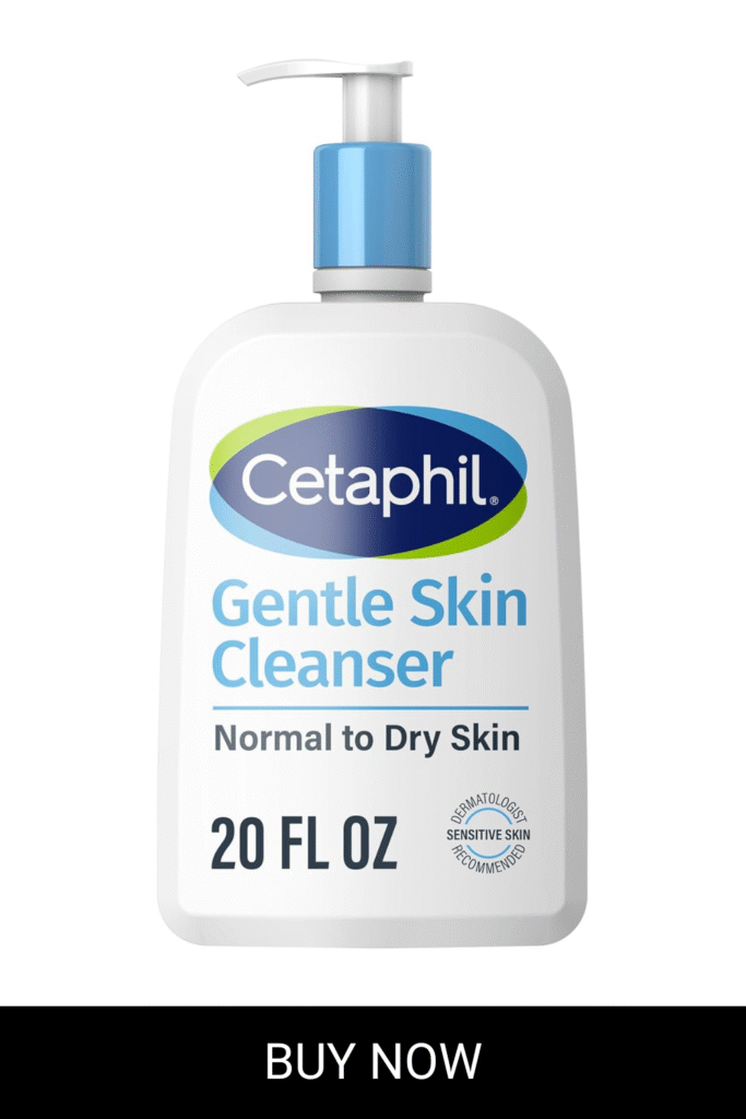 Cetaphil Face Wash, Hydrating Gentle Skin Cleanser for Dry to Normal Sensitive Skin, 20 oz, Fragrance Free, Soap Free and Non-Foaming