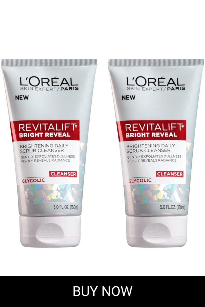 L'Oreal Paris Revitalift Bright Reveal Anti-Aging Facial Cleanser with Glycolic Acid 5 fl. oz
