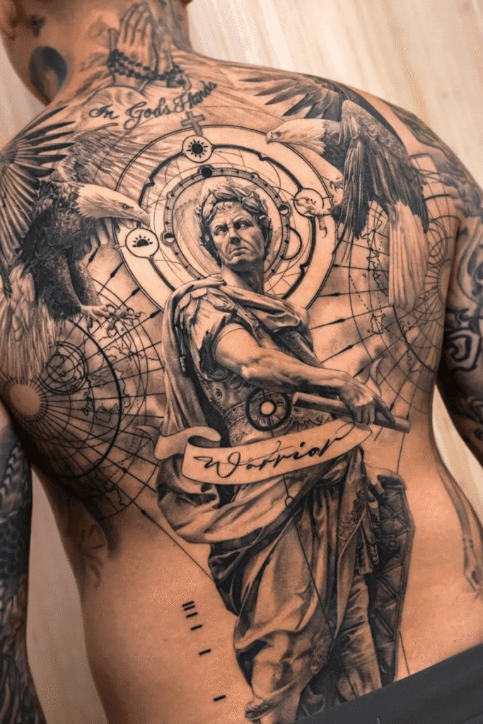 30 Back Tattoo Ideas for Men That Level Up Your Entire Look