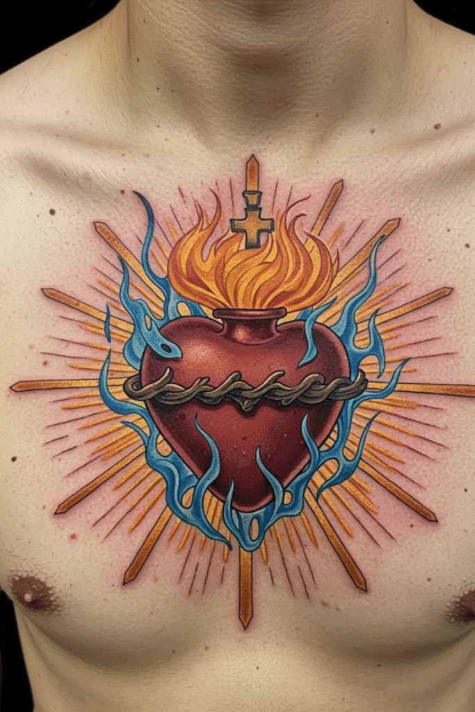 30 Bold Chest Tattoo Ideas for Men | Unique Designs