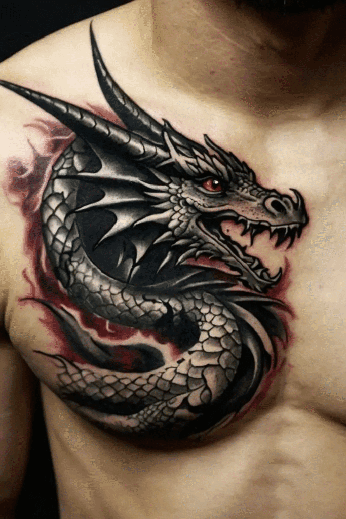 30 Bold Chest Tattoo Ideas for Men | Unique Designs