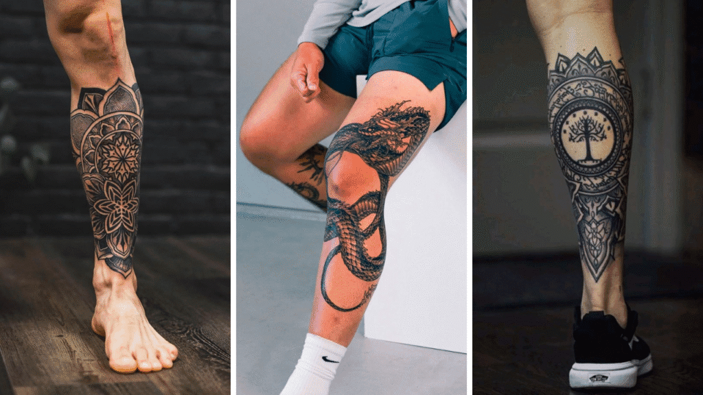 30 Leg Tattoo for Men: Bold Designs That Level Up Your Style