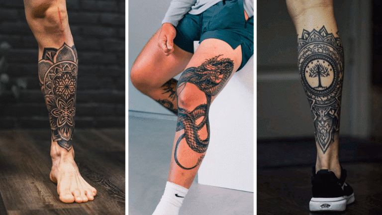 30 Leg Tattoo for Men: Bold Designs That Level Up Your Style