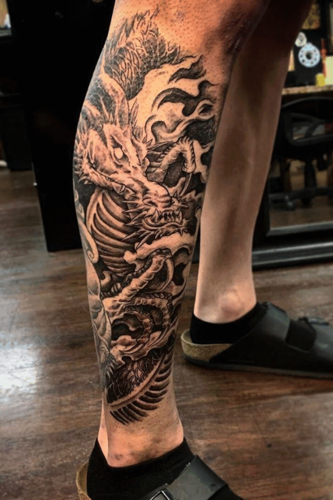 30 Leg Tattoo for Men: Bold Designs That Level Up Your Style