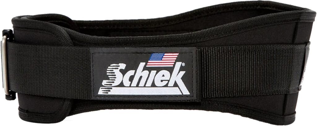 Schiek Sports Model 2004 Nylon 4 3/4" Weight Lifting Belt - Black