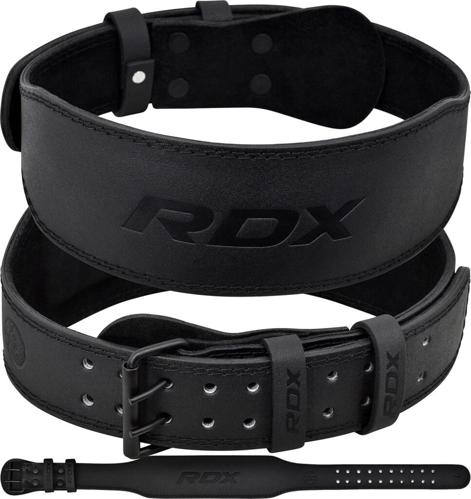 RDX Weightlifting Leather Belt